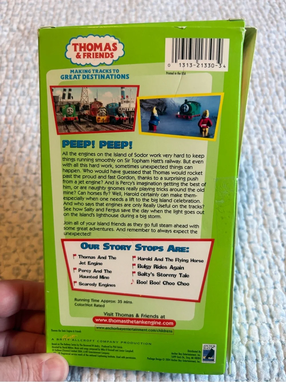 Thomas & Friends: Thomas and the Jet Engine (2004, VHS - Anchor Bay)